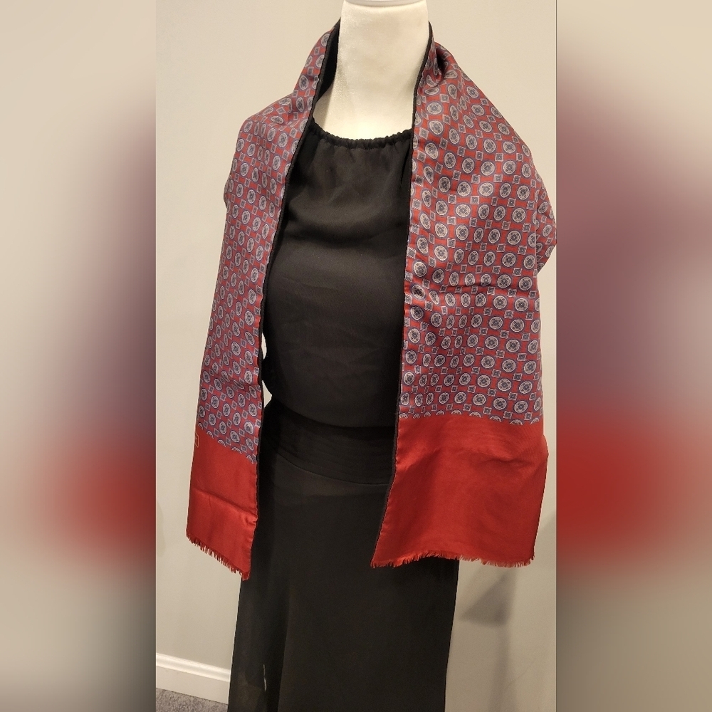 Vintage Christian Dior Silk and Wool  Men's (unisex) Scarf